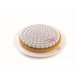 KIT TARTE MERINGUE Stampo In Silicone Ø23cm + Anello Ø25cm Silikomart