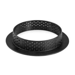 KIT TARTE RING BLOSSOM Stampo In Silicone 8 Impronte Ø6,7cm + 8 Anelli Ø7cm Silikomart -Peroni Kitchen Negozio kit tarte ring blossom stampo in silicone e 8 anelli silikomart 4