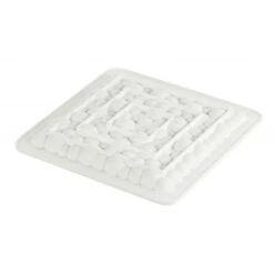 KIT TARTE RING BUBBLE Quadrato Stampo In Silicone 17,5x17,5cm + Anello 20x20cm Silikomart -Peroni Kitchen Negozio kit tarte ring bubble quadrato 20x20cm stampo in silicone anello silikomart 2