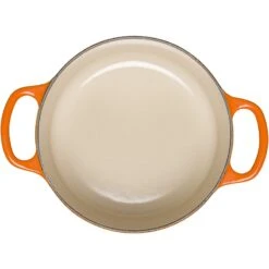 Evolution Cocotte Rotonda 20cm In Ghisa Vetrificata C/coperchio Arancio Le Creuset -Peroni Kitchen Negozio le creuset cocotte rotonda evolution arancio 20 cm 2