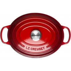 Evolution Cocotte Ovale 29cm In Ghisa Vetrificata C/coperchio Rosso Le Creuset -Peroni Kitchen Negozio le creuset evolution cocotte ovale 29cm rosso 2