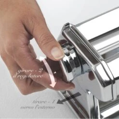 Atlas 150 Roller Macchina Per Pasta Fresca Cromo Marcato -Peroni Kitchen Negozio macchina per pasta atlas 150 roller 2