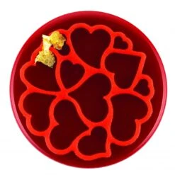MINI LOVE DECOR Stampo In Silicone Per Decorazioni Ø6cm H2mm - Set 6 Pz Silikomart