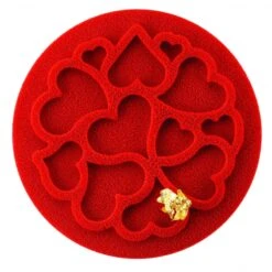 MINI LOVE DECOR Stampo In Silicone Per Decorazioni Ø6cm H2mm - Set 6 Pz Silikomart -Peroni Kitchen Negozio mini coffee decor stampo in silicone per decorazioni set 6 pz silikomart 6