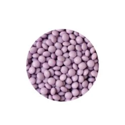 Mini Lenti Al Cioccolato Al Latte Lilla Conf 80gr Decora