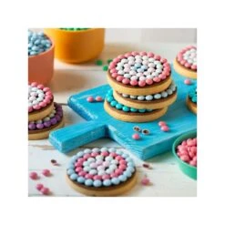 Mini Lenti Al Cioccolato Al Latte Rosa Pesca Conf 80gr Decora -Peroni Kitchen Negozio mini lenti al cioccolato al latte rosa pesca decora 2