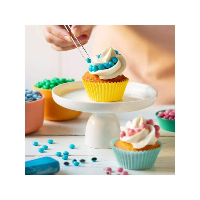 Mini Lenti Al Cioccolato Al Latte Verde Foglia Conf 80gr Decora 4 Mini Lenti Al Cioccolato Al Latte Verde Foglia Conf 80gr Decora - immagine 4