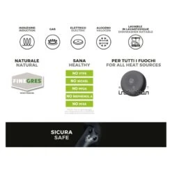 Moneta Melodia Finegres Crepiera 25cm 1M In Alluminio Antiderente -Peroni Kitchen Negozio moneta melodia finegres crepiera 25cm antiderente 3