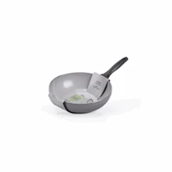 Moneta Melodia Finegres Wok 30cm 1M In Alluminio Antiderente -Peroni Kitchen Negozio moneta melodia finegres wok 30cm antiderente 4