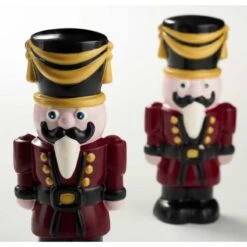 NUTCRACKER KT215 Stampo Termoformato Per Cioccolato 9x7cm H20cm 180gr - Kit X 2 Pavoni