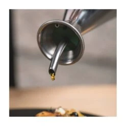 Oliera/acetiera Con Bordo Antigoccia In Acciaio Inox 1L G&R -Peroni Kitchen Negozio oliera inox gr lt 100 3