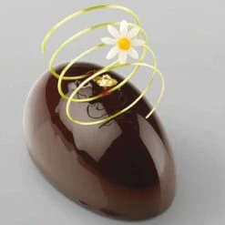 OVAL PX067 Stampo In Silicone 25 Impronte 8,5x5cm H4,3cm Pavoflex 60x40 Pavoni