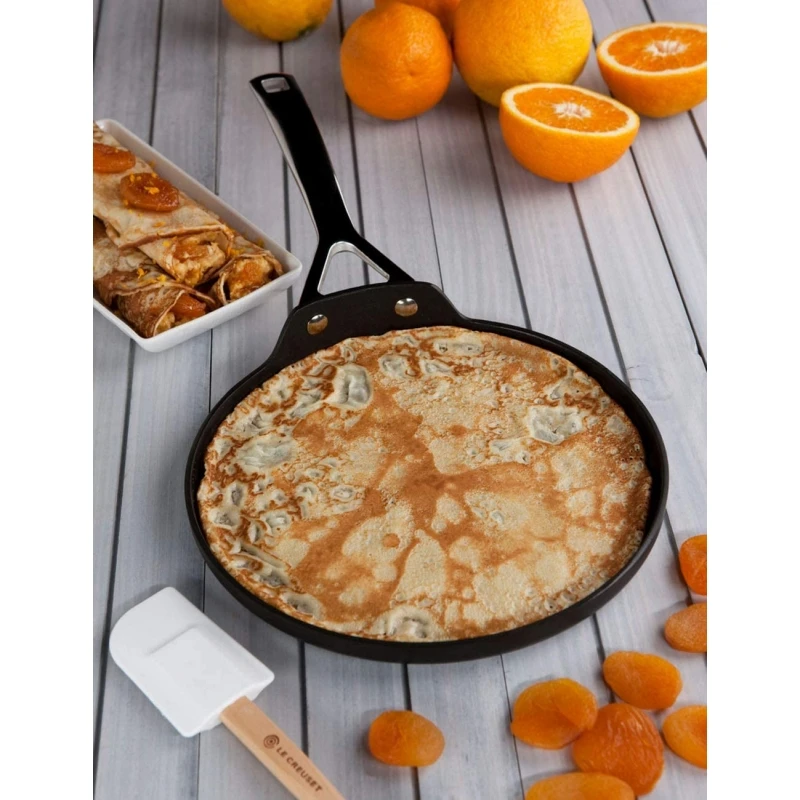 Les Forgèes Padella Crepes 28cm In Alluminio Antiaderente Le Creuset 3 Les Forgèes Padella Crepes 28cm In Alluminio Antiaderente Le Creuset - immagine 3