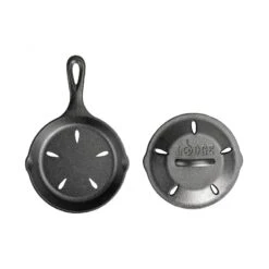 Padella Per Affumicare In Ghisa 16,99cm Con Coperchio L3SMSK Lodge -Peroni Kitchen Negozio padella per affumicare in ghisa o1699cm con coperchio l3smsk lodge 1