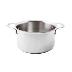 Paderno SERIE 12200 Inox 5-Ply Casseruola Alta 24cm H14cm 5,9L 2M Acciaio E Alluminio