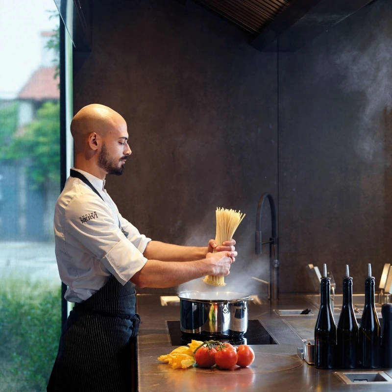 Paderno SERIE 12200 Inox 5-Ply Casseruola Alta 28cm H14cm 7,8L 2M Acciaio E Alluminio 2 Paderno SERIE 12200 Inox 5-Ply Casseruola Alta 28cm H14cm 7,8L 2M Acciaio E Alluminio - immagine 2