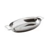 Paderno Serie 12200 Inox 5-Ply Tegame Ovale 35x23cm H5cm 2,3L 2M Acciaio E Alluminio