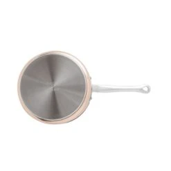 Paderno SERIE 15600 Rame 3-Ply Casseruola Alta 16cm H8cm 1,6L 1M Acciaio, Rame E Alluminio -Peroni Kitchen Negozio paderno serie 15600 rame 3 ply casseruola alta 16cm h8cm 1m acciaio rame e alluminio 2