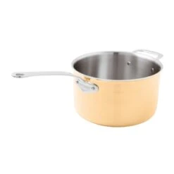 Paderno SERIE 15600 Rame 3-Ply Casseruola Alta 24cm H14cm 6,3L 1M+1 Acciaio, Rame E Alluminio -Peroni Kitchen Negozio paderno serie 15600 rame 3 ply casseruola alta 24cm h14cm 1m acciaio rame e alluminio 3
