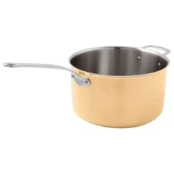 Paderno SERIE 15600 Rame 3-Ply Casseruola Alta 28cm H16cm 9,8L 1M+1 Acciaio, Rame E Alluminio -Peroni Kitchen Negozio paderno serie 15600 rame 3 ply casseruola alta 28cm h16cm 1m acciaio rame e alluminio 3