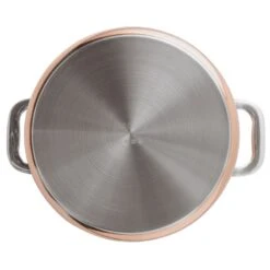 Paderno SERIE 15600 Rame 3-Ply Casseruola Alta 28cm H16cm 9,8L 2M Acciaio, Rame E Alluminio -Peroni Kitchen Negozio paderno serie 15600 rame 3 ply casseruola alta 28cm h16cm 2m acciaio rame e alluminio 3