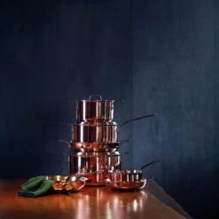 Paderno SERIE 15600 Rame 3-Ply Casseruola Bassa 20cm H7cm 2,2L 1M Acciaio, Rame E Alluminio -Peroni Kitchen Negozio paderno serie 15600 rame 3 ply casseruola bassa 20cm h7cm 1m acciaio rame e alluminio 5