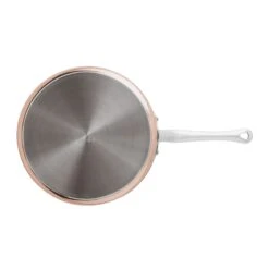 Paderno SERIE 15600 Rame 3-Ply Casseruola Bassa 24cm H8cm 3,6L 1M Acciaio, Rame E Alluminio -Peroni Kitchen Negozio paderno serie 15600 rame 3 ply casseruola bassa 24cm h8cm 1m acciaio rame e alluminio 3