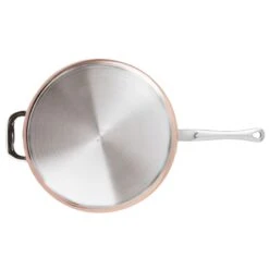 Paderno SERIE 15600 Rame 3-Ply Casseruola Bassa 28cm H9cm 5,5L 1M+1 Acciaio, Rame E Alluminio -Peroni Kitchen Negozio paderno serie 15600 rame 3 ply casseruola bassa 28cm h9cm 1m acciaio rame e alluminio 3