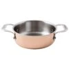 Paderno SERIE 15600 Rame 3-Ply Casseruola Bassa 28cm H9cm 5,5L 2M Acciaio, Rame E Alluminio