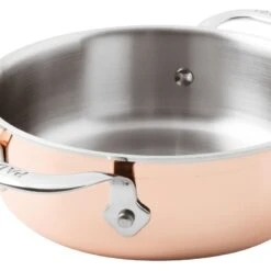 Paderno SERIE 15600 Rame 3-Ply Casseruola Bassa 28cm H9cm 5,5L 2M Acciaio, Rame E Alluminio -Peroni Kitchen Negozio paderno serie 15600 rame 3 ply casseruola bassa 28cm h9cm 2m acciaio rame e alluminio 4