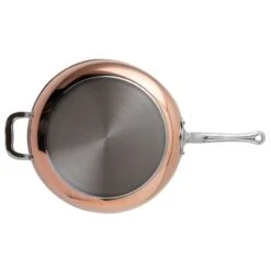 Paderno SERIE 15600 Rame 3-Ply Padella 32cm H5,5cm Acciaio, Rame E Alluminio -Peroni Kitchen Negozio paderno serie 15600 rame 3 ply padella 32cm h55cm acciaio rame e alluminio 3