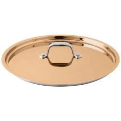 Paderno SERIE 15600 Rame Coperchio 24cm In Acciaio E Rame