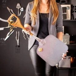 Pala Per Pizza Alluminio/legno Boska -Peroni Kitchen Negozio pala per pizza allumino quercia 3