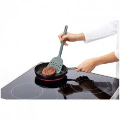 Lekue Paletta Forata In Silicone 9,5x31 Grigio Verde Lékué -Peroni Kitchen Negozio paletta forata in silicone 95x31 grigio verde 2