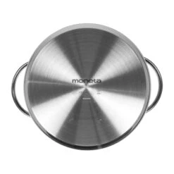 Moneta Allegro Pastaiola 22cm In Acciaio Inox Con Scolapasta E Coperchio 8 Moneta Allegro Pastaiola 22cm In Acciaio Inox Con Scolapasta E Coperchio -Peroni Kitchen Negozio pastaiola moneta allegro inox 22cm 3