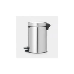 Brabantia Pattumiera A Pedale NEWICON 3L Acciaio Satinato Anti-Impronta -Peroni Kitchen Negozio pattumiera newicon a pedale 3l matt steel anti impronta 2