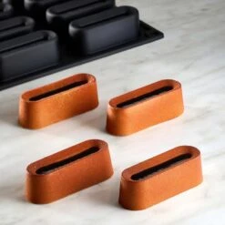 ROUND40TIME PX3225 Stampo In Silicone 12 Impronte 8x3cm H2,5cm Pavoflex Pavoni