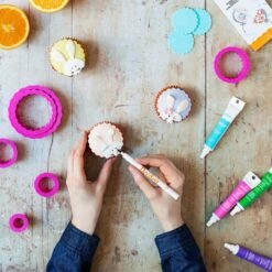 PENNARELLI PER ALIMENTI 6 COLORI ASSORTITI -Peroni Kitchen Negozio pennarelli per alimenti 6 colori assortiti 2