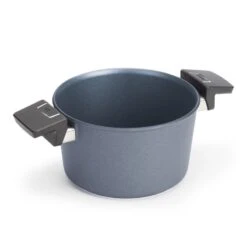 Woll Diamond Lite Pentola 20cm 2M Con Antiaderente Diamantato E Coperchio -Peroni Kitchen Negozio pentola o20cm doppio manico con antiaderente diamantato 5 strati diamond lite woll 2