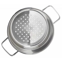 Pentola Vaporiera Con Cestello E Coperchio SANREMO Inox Ø20cm Kuchenprofi -Peroni Kitchen Negozio pentola vaporiera con cestello sanremo inox o20cm kuchenprofi 3