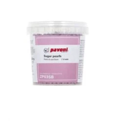 Perle Di Zucchero Rosa Metallizzato Ø4mm 120gr ZP03SB Pavoni