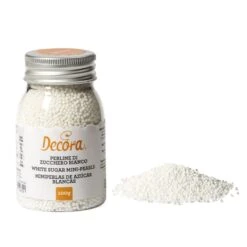 Perline Di Zucchero Bianche 100gr Decora