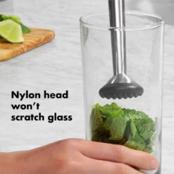 Muddler Pestello Per Cocktail In Acciaio Inox Oxo Good Grips 10 Muddler Pestello Per Cocktail In Acciaio Inox Oxo Good Grips -Peroni Kitchen Negozio pestello per cocktail in acciaio inox oxo 4
