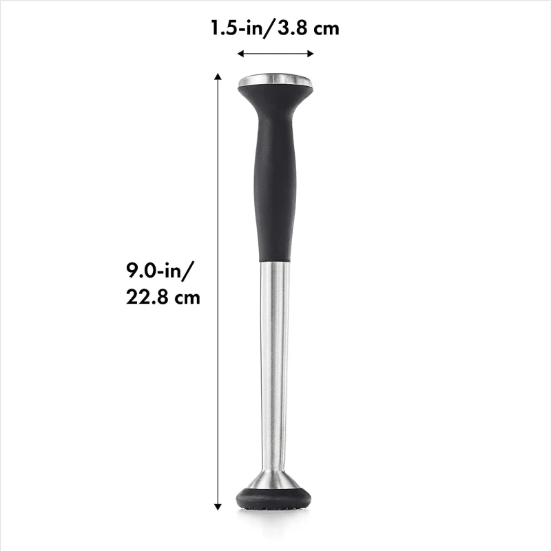 Muddler Pestello Per Cocktail In Acciaio Inox Oxo Good Grips 6 Muddler Pestello Per Cocktail In Acciaio Inox Oxo Good Grips - immagine 6