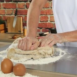 Piano Spianatoia 50x40cm In Acciaio Inox Zassenhaus -Peroni Kitchen Negozio piano spianatoia 50x40cm in acciaio inox zassenhaus 2