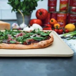 Pizza Stone Deluxe - Pietra Refrattaria Per Pizza 40X32cm Boska 12 Pizza Stone Deluxe - Pietra Refrattaria Per Pizza 40X32cm Boska -Peroni Kitchen Negozio pietra ppizza rettbeige ceramica 3