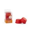 Pirottini Muffin Increspati Rossi In Carta Da Forno Ø5,5cm H3,5cm 25 Pezzi Decora