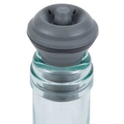 Wine Saver Pompa Salvavino Nera C/o 2 Tappi Per Sottovuoto Vacu Vin -Peroni Kitchen Negozio pompa vino vacuvin nera 5