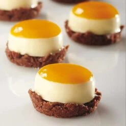 POMPONETTE PX302 Stampo In Silicone 104 Impronte Ø3,6cm H1,7cm Pavoflex 60x40 Pavoni