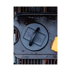 Pressa Per Grill Rotonda In Ghisa Ø16cm L6BP Lodge -Peroni Kitchen Negozio pressa per grill rotonda in ghisa l6bp lodge 4